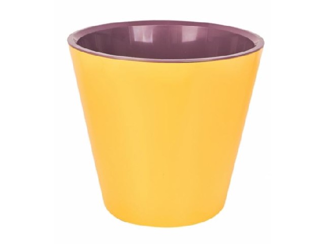 Горшок для цветов InGreen London D280мм, 10,5л c дренажной вставкой, Спелая груша 